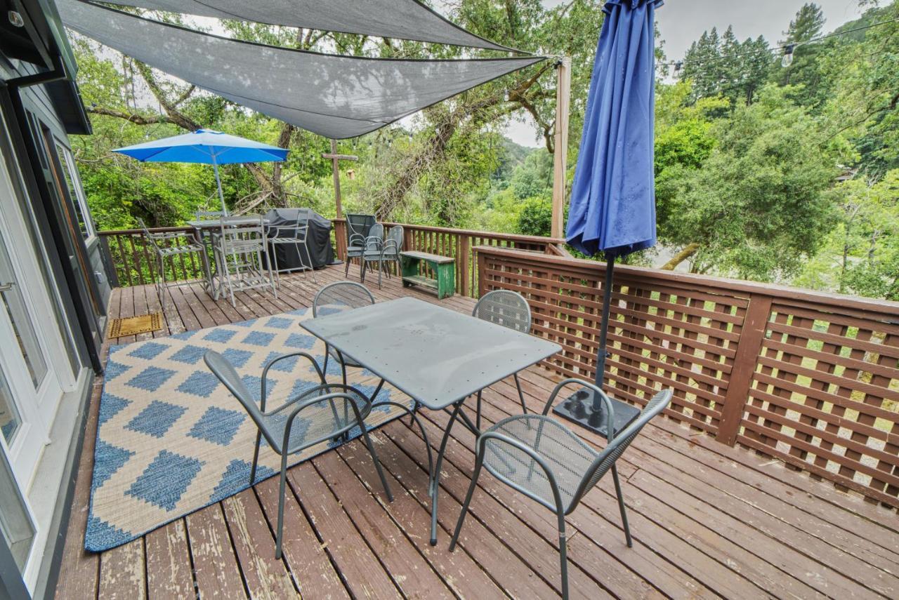 Rivers Breeze Relaxing Riverside Cabin With Private Suite Kayaks Healdsburg Exterior photo